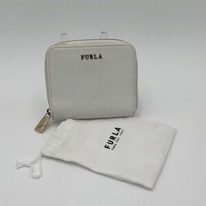 Furla Compact Zippy Wallet Rare Color Way
